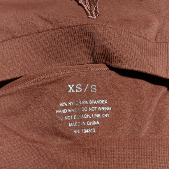 Dusty rose baroque high neck bralette - Picture 5 of 11